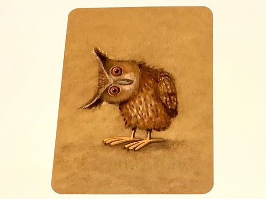 Postkarte Uhu (Gutrath, Sönnichsen)