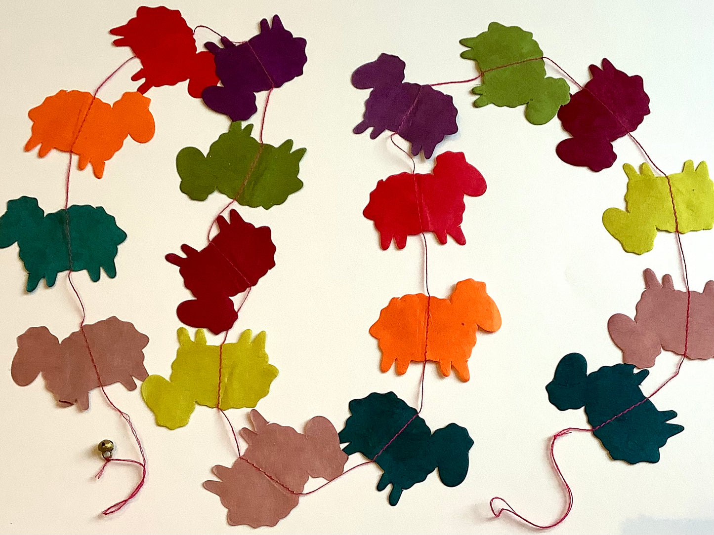 Papier-Mobile Schafe Lamm Lamalí°