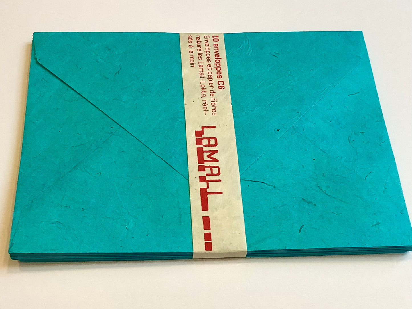 Briefumschläge 10x C6 Nepalpapier Lamali°