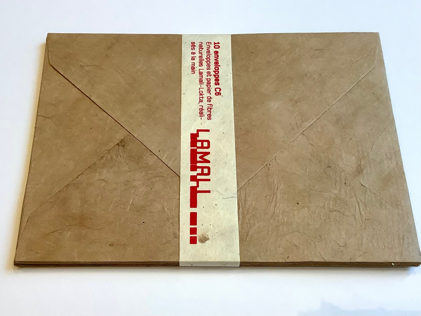 Briefumschläge 10x C6 Nepalpapier Lamali°
