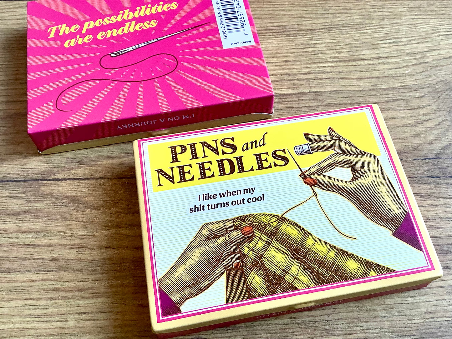 Pocket Box Pins & Needles Dose 11x 7x1,5cm