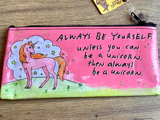 Pencil case Always be a Unicorn (BlueQ) Einhorn