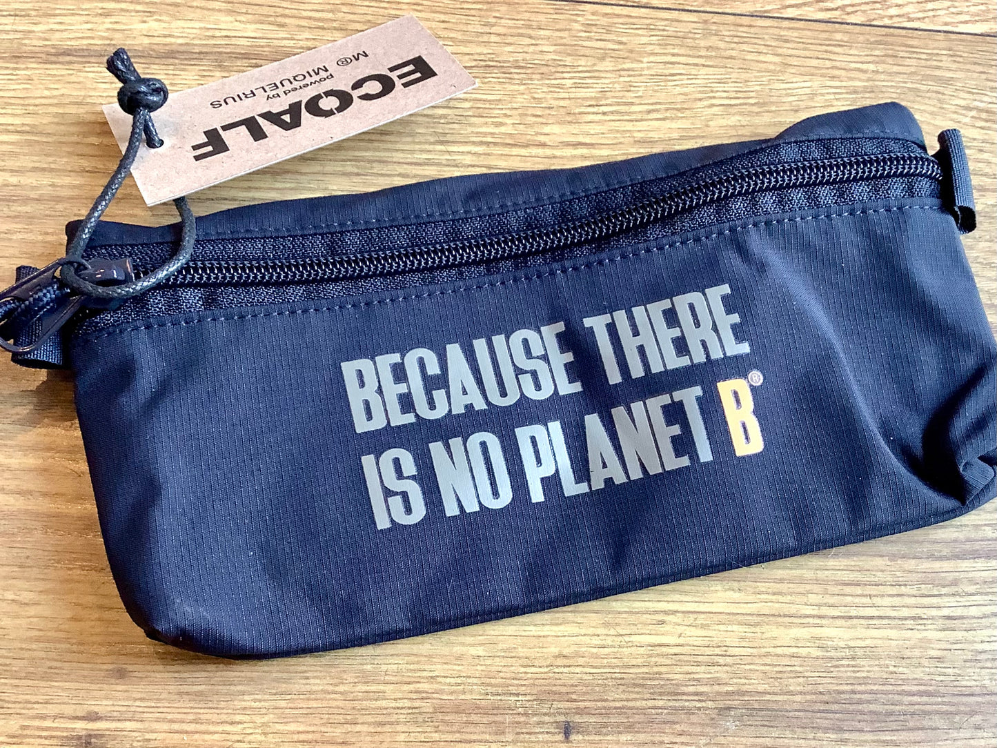 Stifte-Etui flach dunkelblau Recycling ECOALF