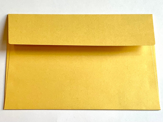 Briefumschlag B6-Kuvert gold (hell) 12x18cm RC Römerturm