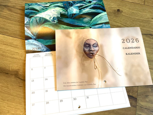 Wandkalender Candela Pan 2026 span./dt. A5/A4