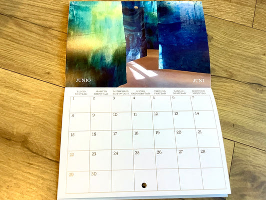 Wandkalender Candela Pan 2026 span./dt. A5/A4
