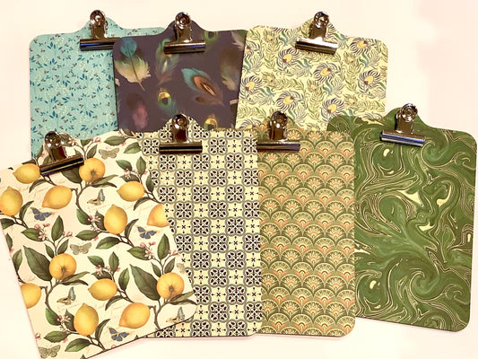 Klemmbrett A5 bunt Sasson