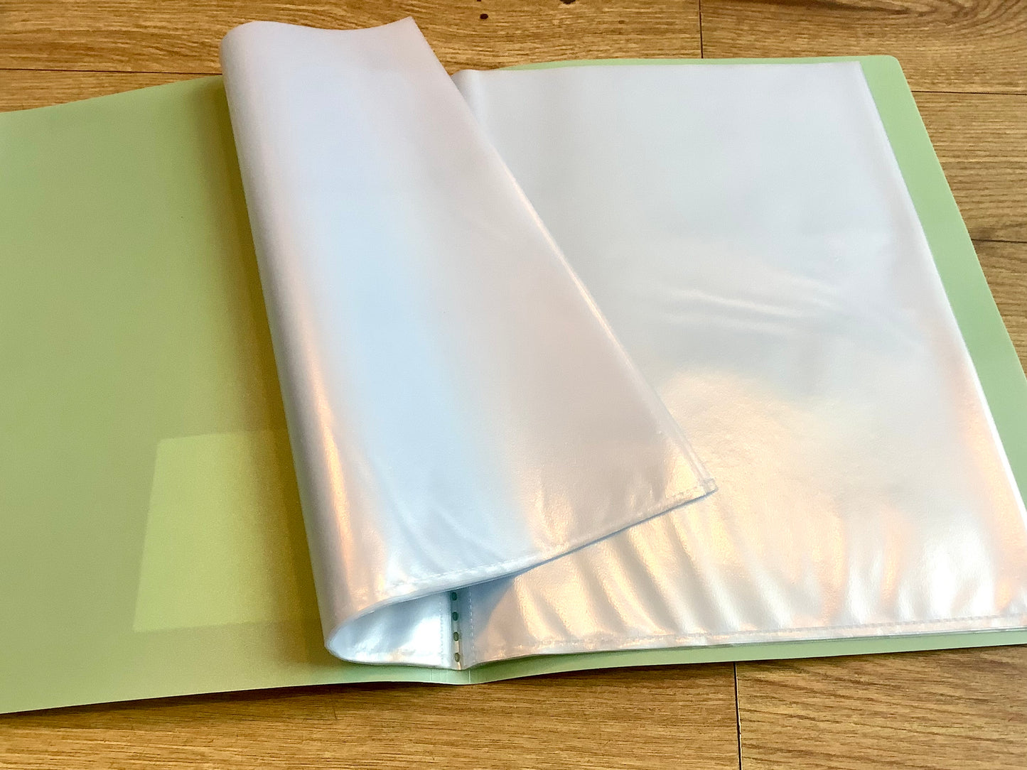 Sichtmappe 20 Hüllen recycelt Pastellfarben Exacompta