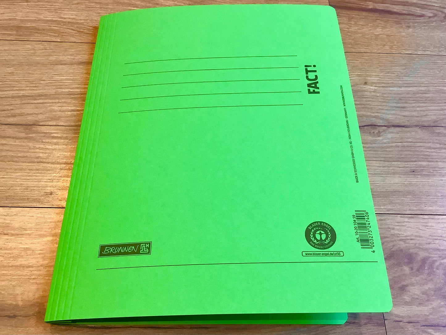 Schnellhefter Brunnen fact! Recycling 250g°