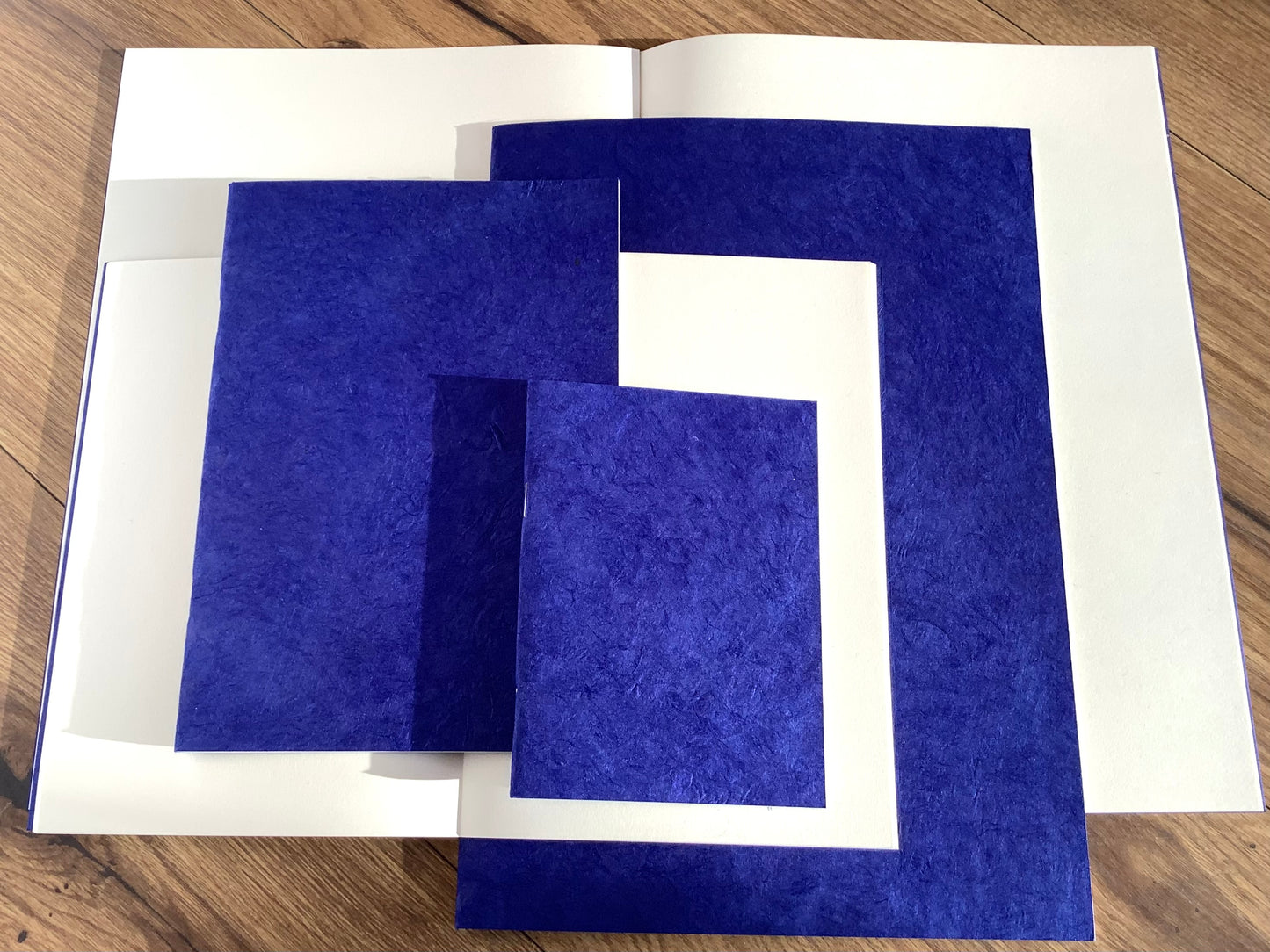 Skizzenheft Indigoblau 100g Nepalpapier°