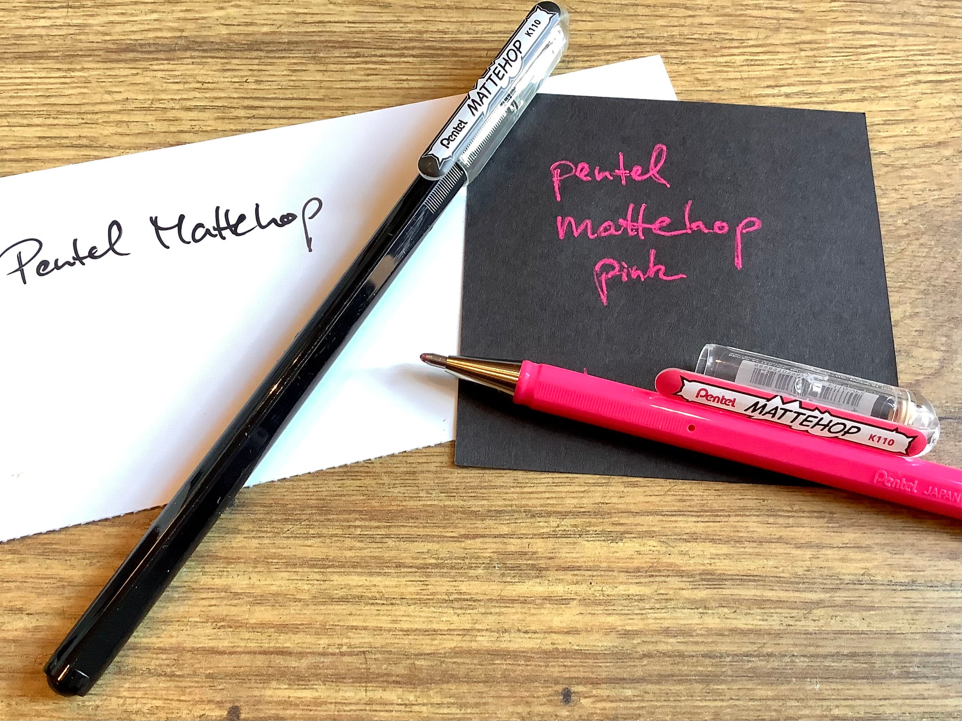 Gelschreiber "Mattehop" Pentel° - Polly Paper - Umweltfreundliche Schreibwaren