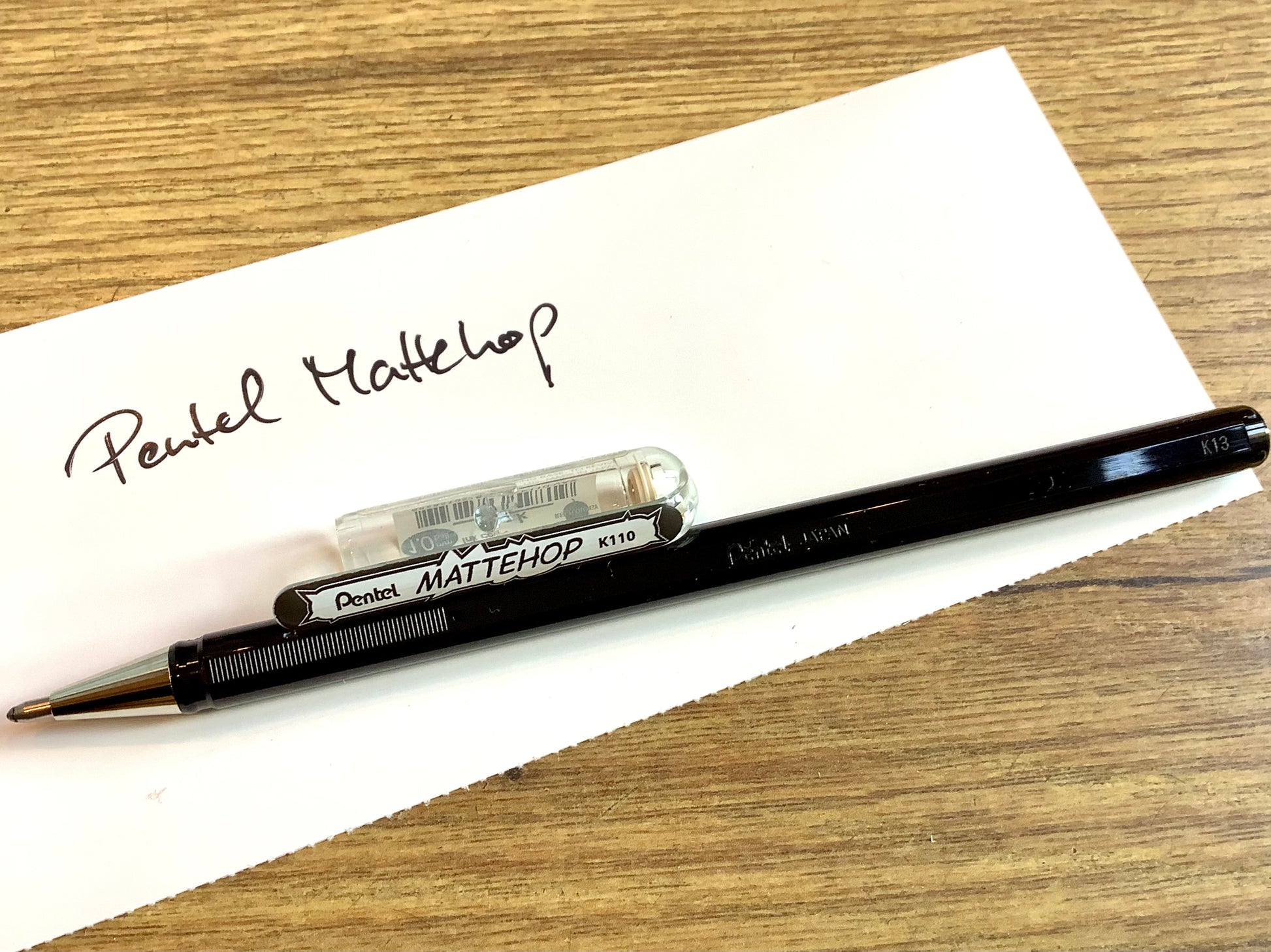 Gelschreiber "Mattehop" Pentel° - Polly Paper - Umweltfreundliche Schreibwaren
