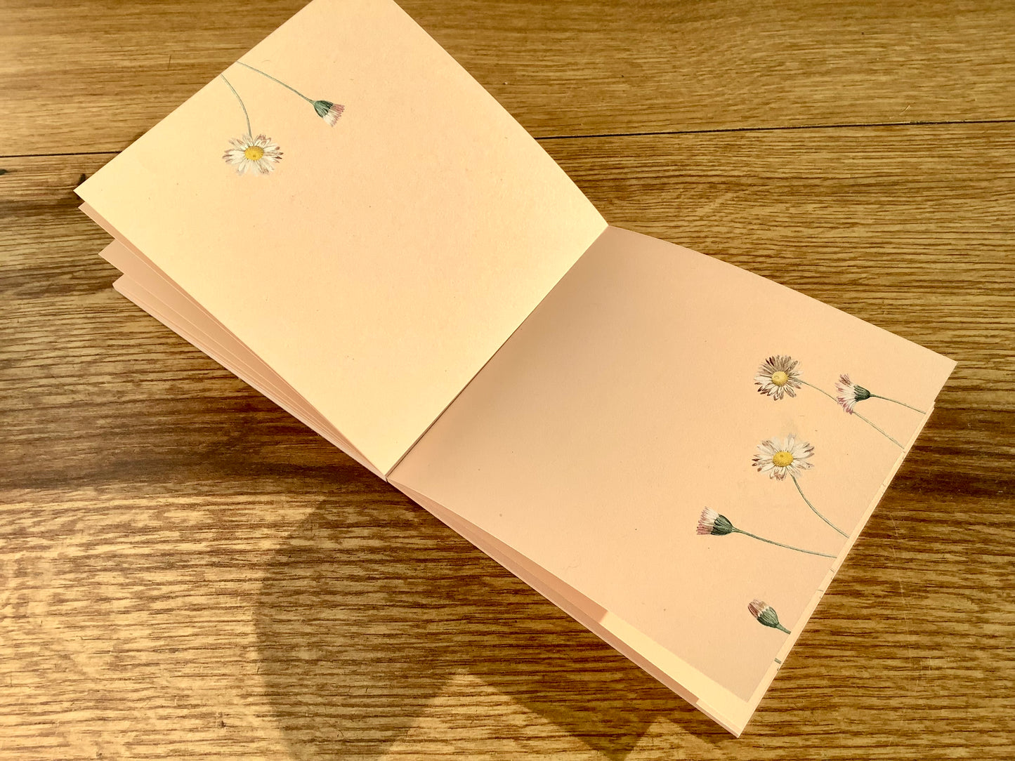 Notizblock Gänseblume 10x10cm RC "30x40"