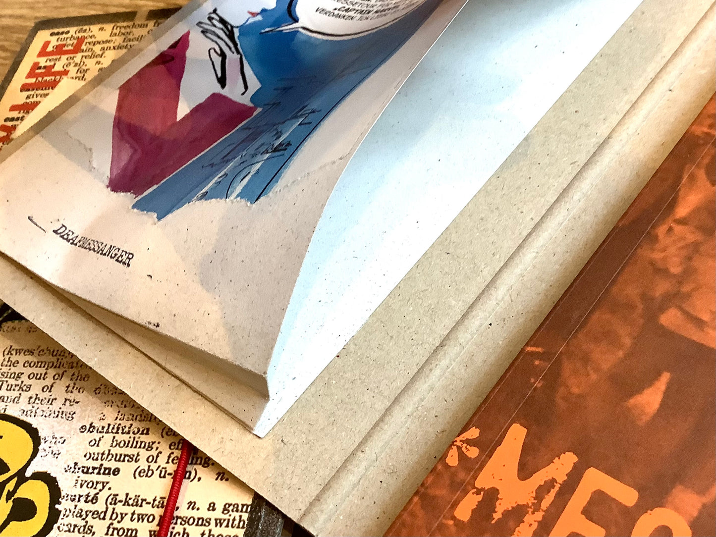 Tagebuch A5 undatierter Immer Kalender (Deafmessanger) - Polly Paper - Umweltfreundliche Schreibwaren