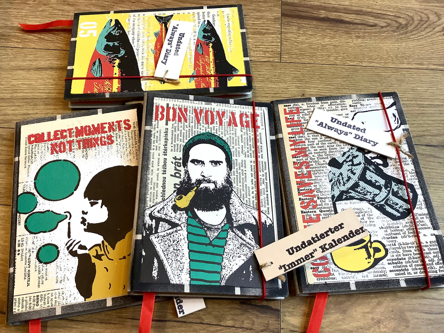 Tagebuch A5 undatierter Immer Kalender (Deafmessanger)