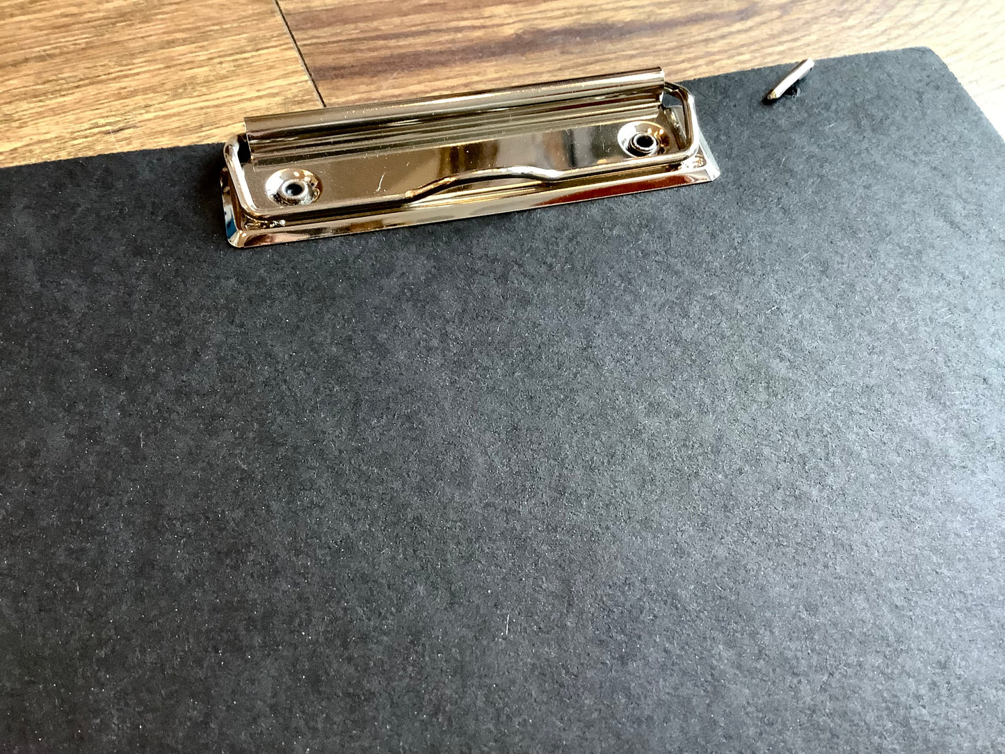 Tagungsmappe Blockklemme Gummizug schwarz natural - Polly Paper - Umweltfreundliche Schreibwaren