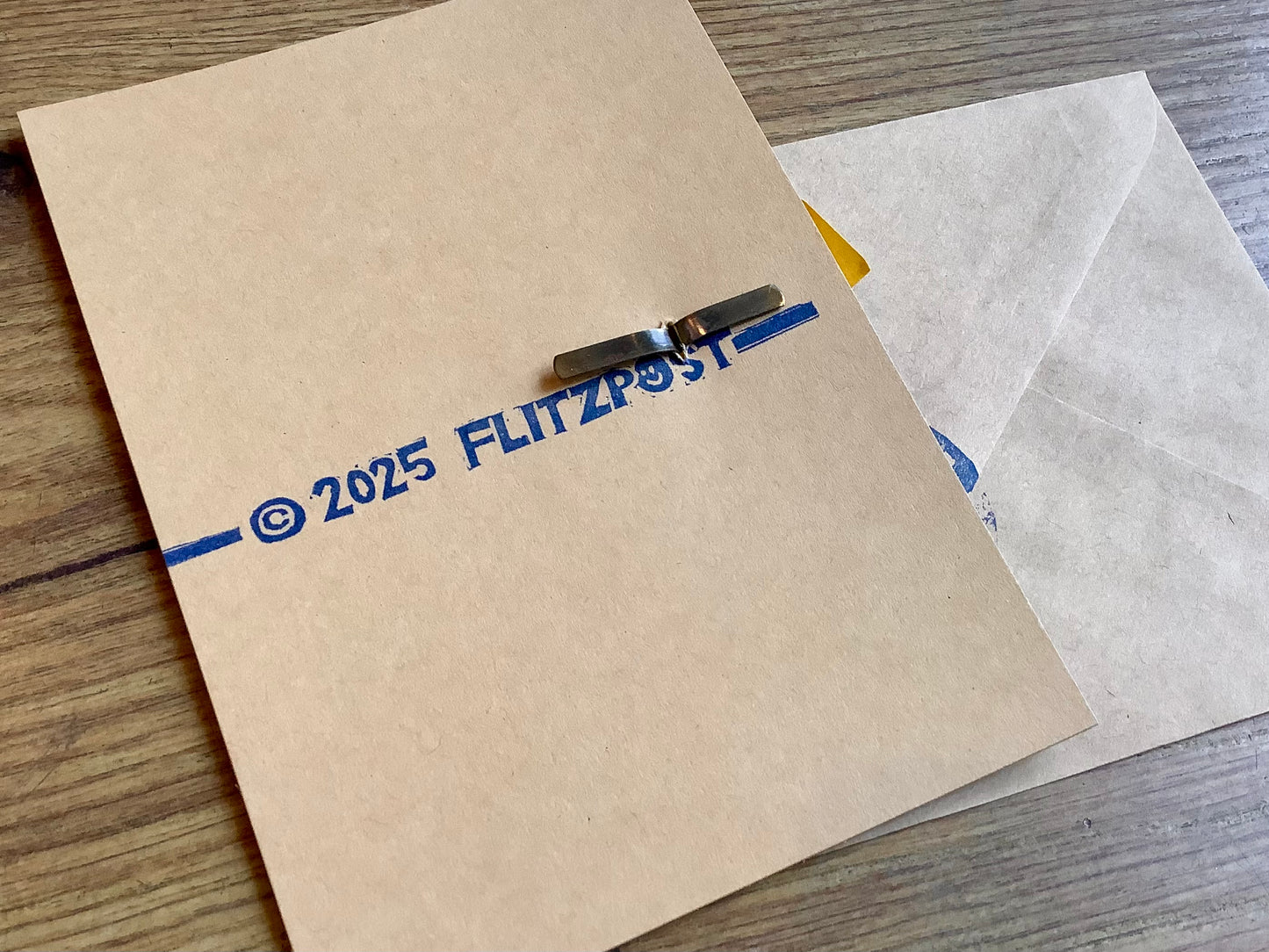 Karte mit Elefant Fanti (Flitzpost)