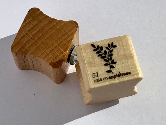 Mini-Stempel Pflanze 51 (Cats on appletrees)