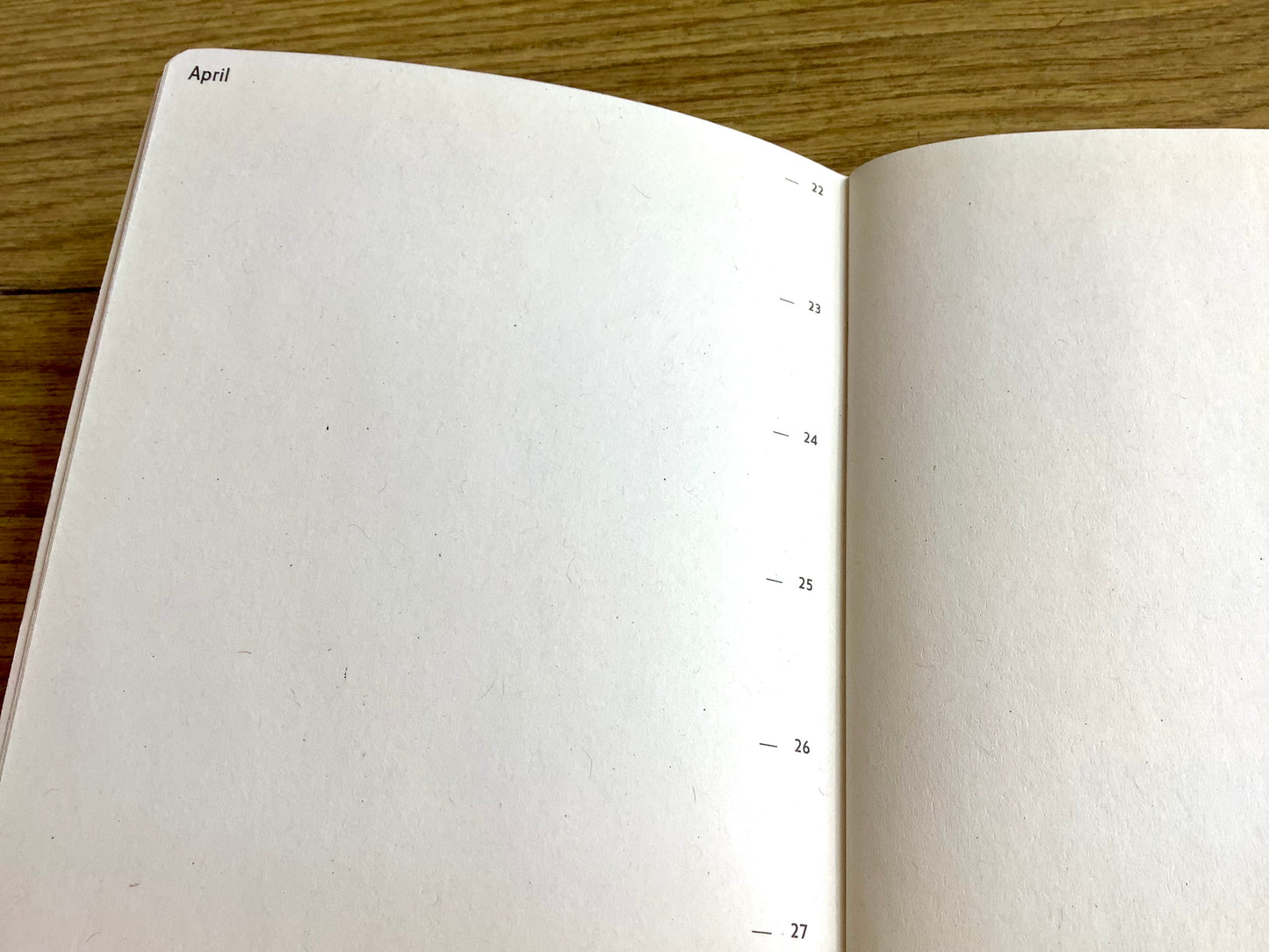 Berlin Notebook undatierter Kalender A6 pastell°