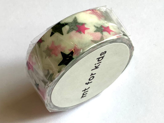 mt tape KID motif star (7m)