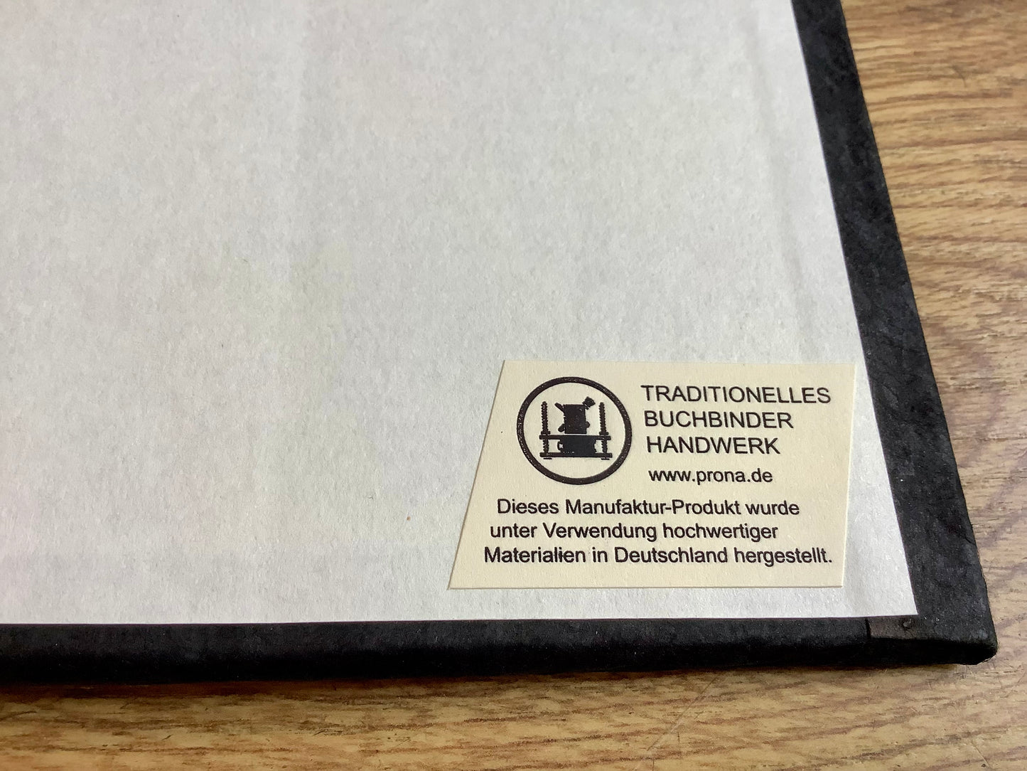 Trauerbuch Kondolenzbuch 21x24cm 192S. schwarz Nepalokta