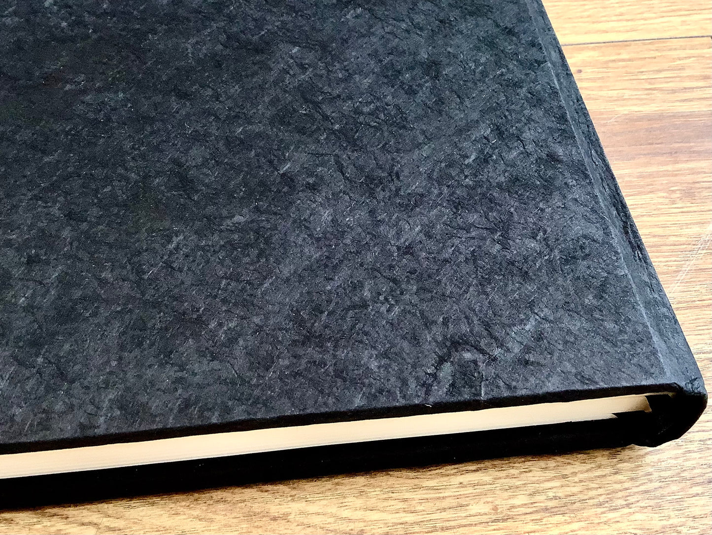 Trauerbuch Kondolenzbuch 21x24cm 192S. schwarz Nepalokta