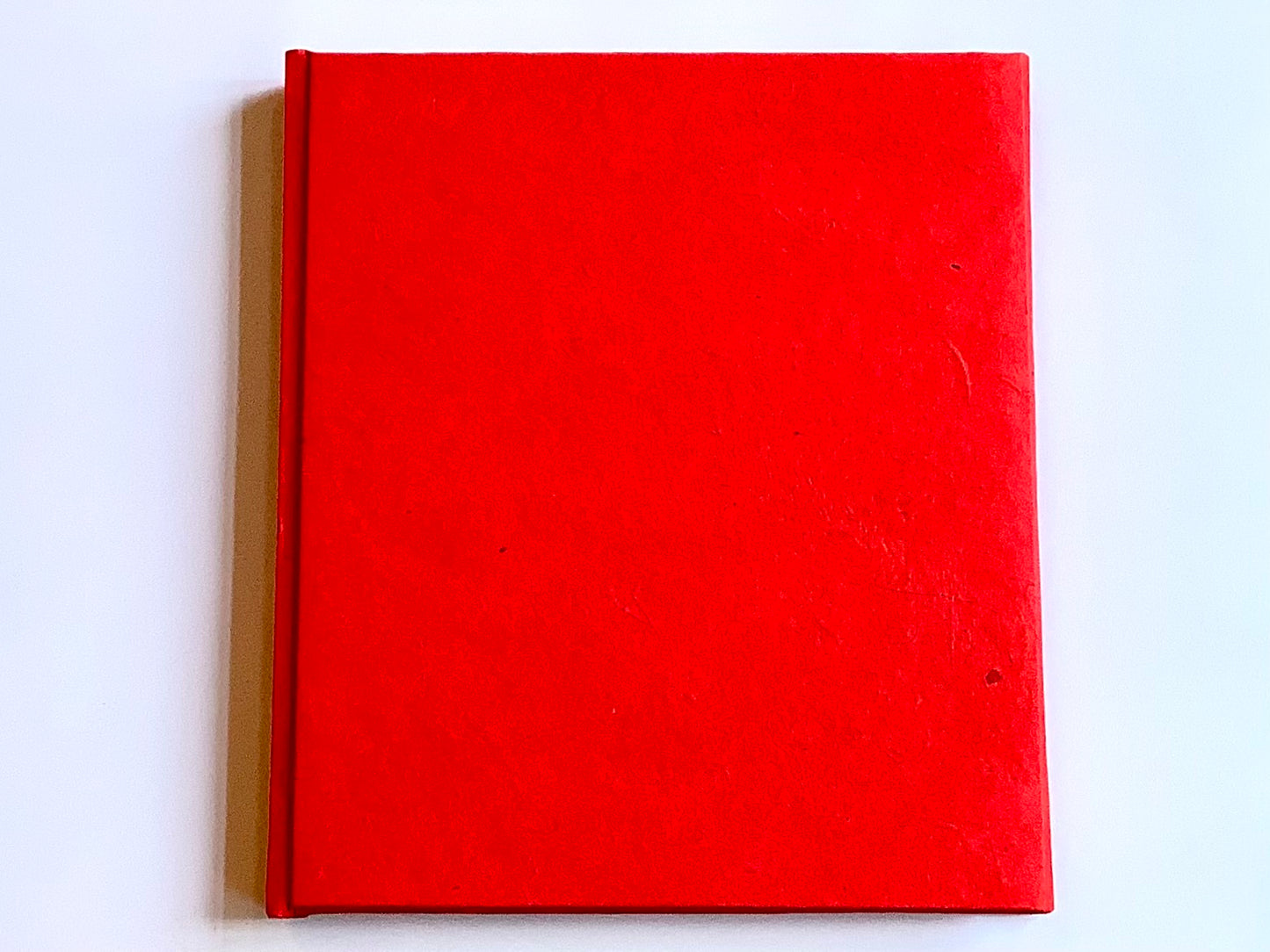 Skizzenbuch 21x24cm 192S. rot gebunden Nepalokta-Cover