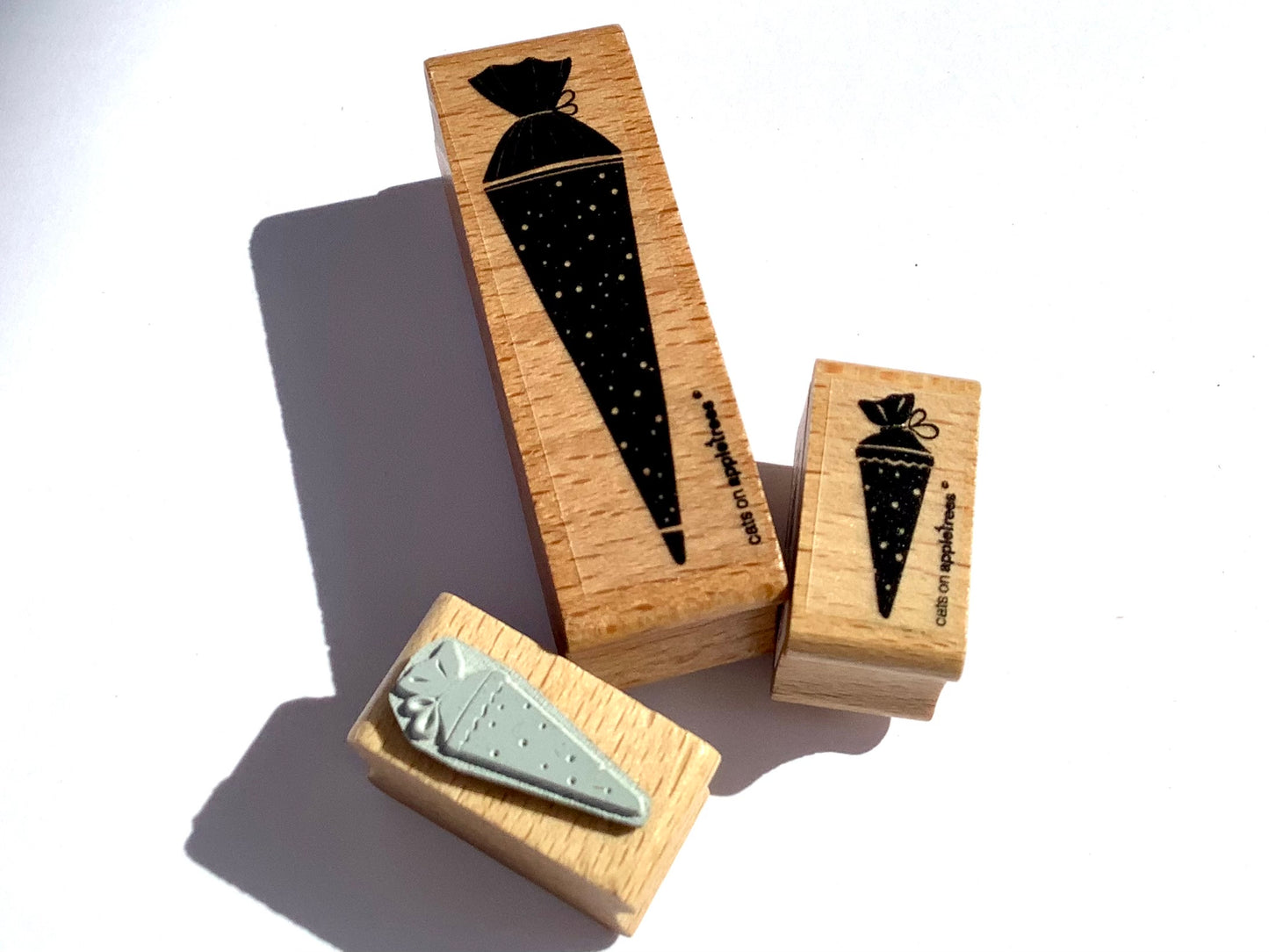 Stempel Zuckertüte (Cats on appletrees)