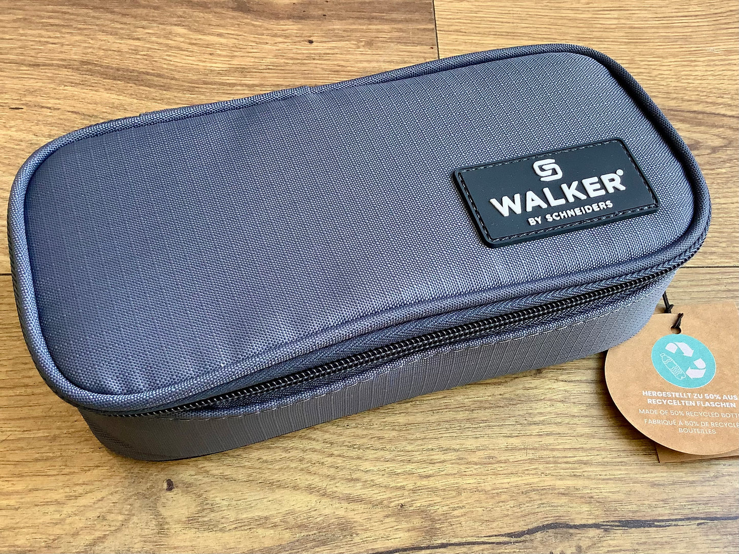 Schüleretui Walker wizzard grau 50% recycelt