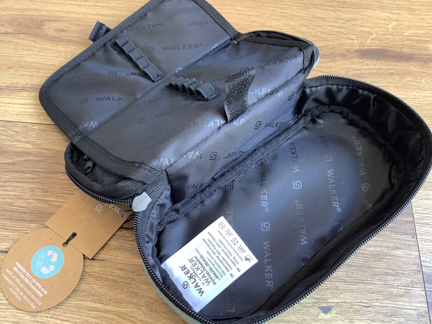 Schüleretui Walker wizzard grau 50% recycelt