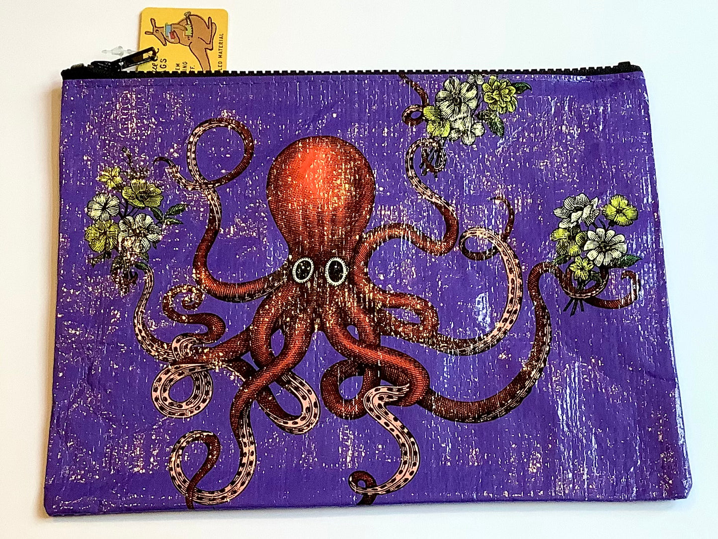 Zipper pouch Octopus (BlueQ) 19x24cm