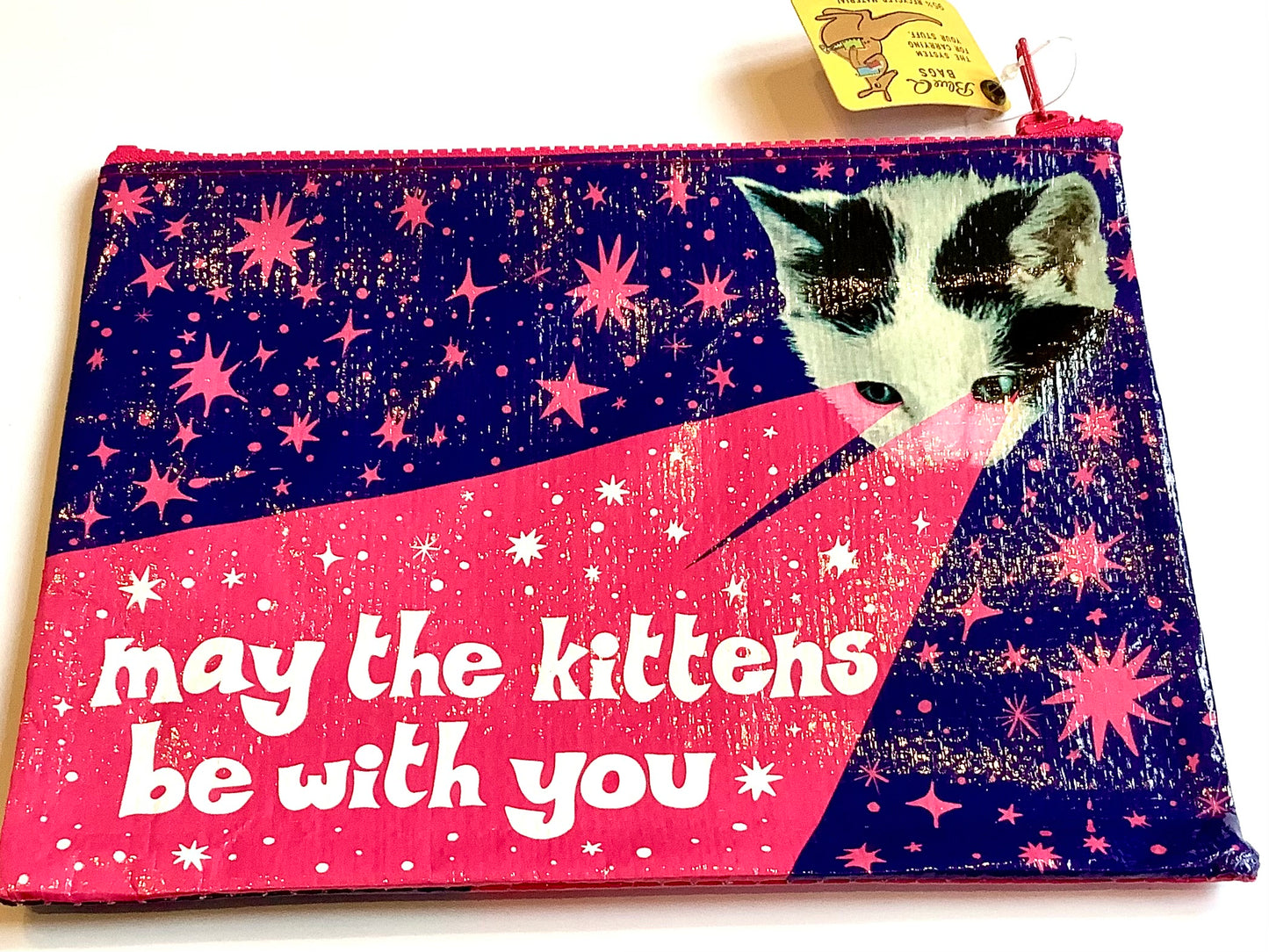 Zipper pouch May the kittens be with you (BlueQ)