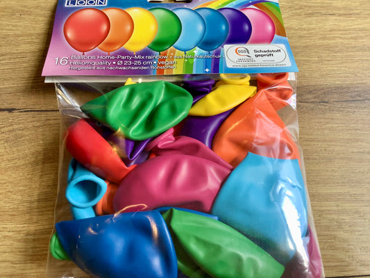 Luftballons zur Einschulung Kautschuk Schulstart°
