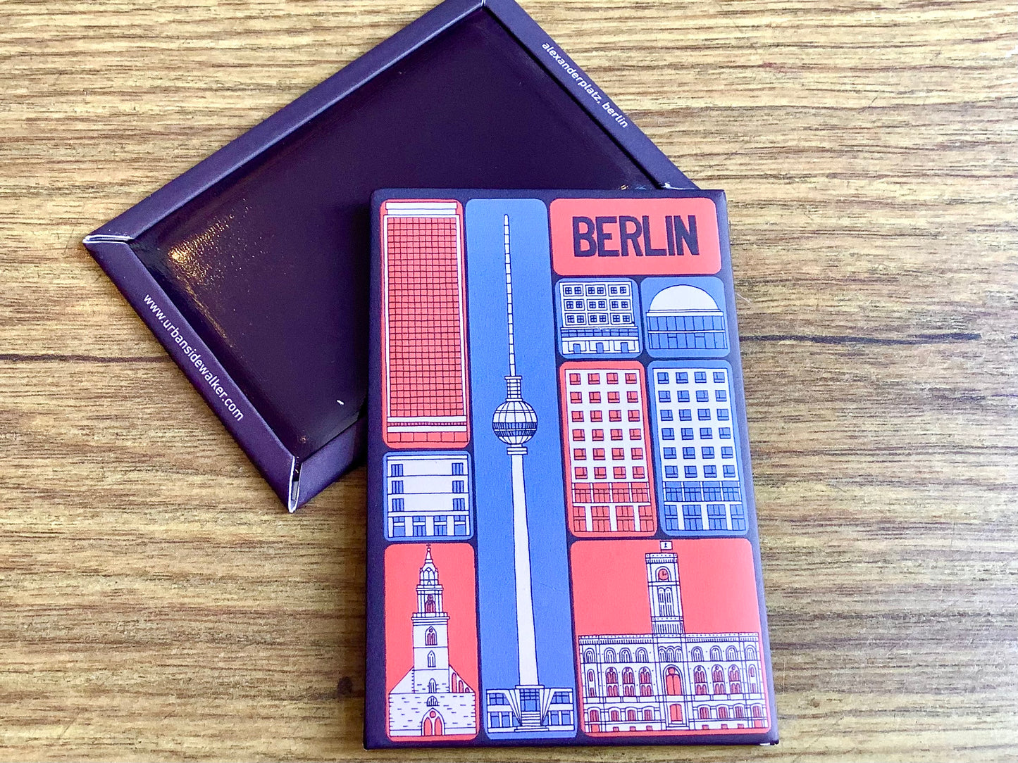 Kühlschrank-Magnet Berlin (urban sidewalker)°