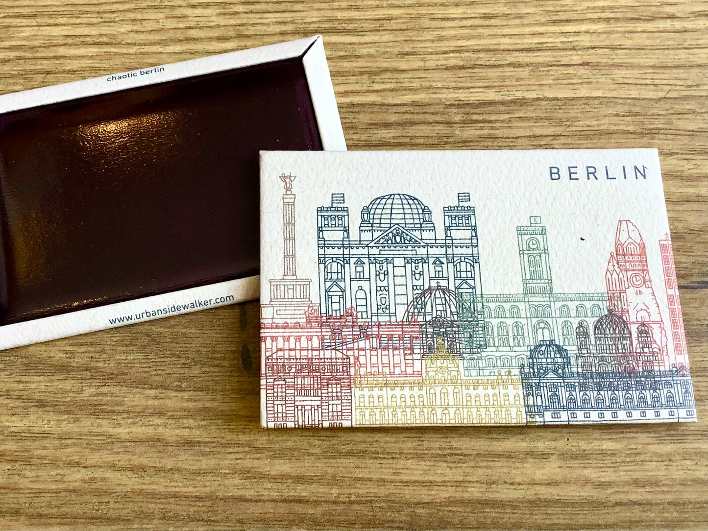 Kühlschrank-Magnet Berlin (urban sidewalker)°