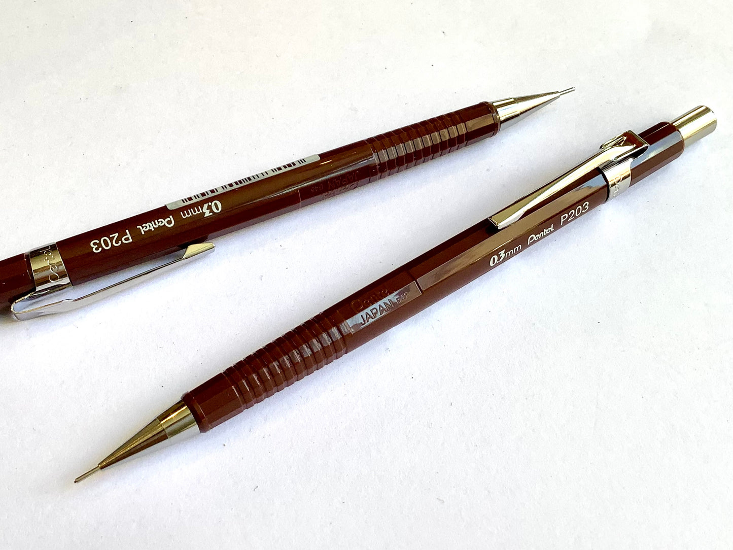 Druckbleistift 0,3mm Pentel Sharp 200 P203 braun