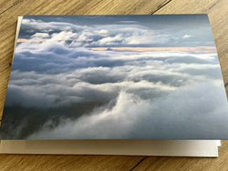 Briefkarte Über den Wolken (art+nature)
