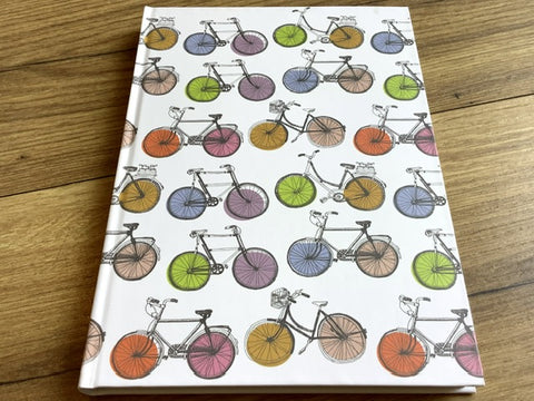 Hardcover A5 kariert "Bicycle"