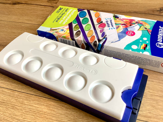 Deckfarbkasten K24 Pelikan 24 Farben