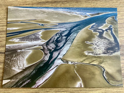 Postkarte Priel von oben (art+nature)