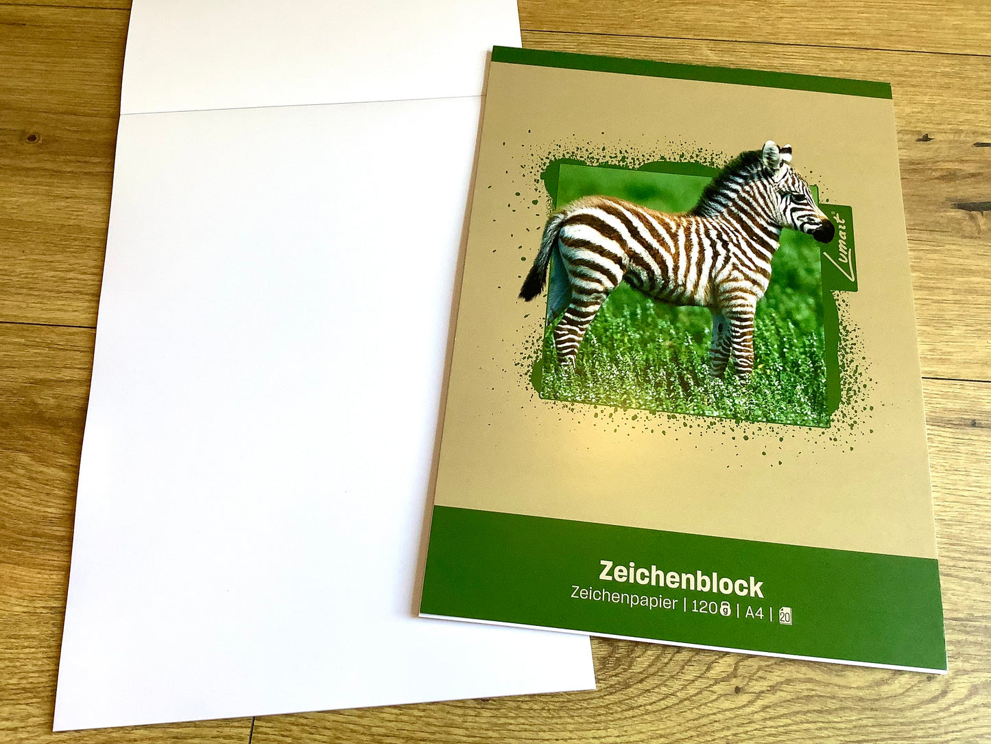 Zeichenblock A4 120g 20 Blatt (FormatWerk)