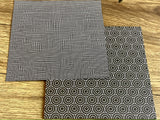 Faltpapier Origami Net&Ciircles sw 15x15