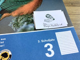 Stempel Exlibris Eule 4cm (Bordschätze)