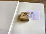Stempel Exlibris Eule 4cm (Bordschätze)
