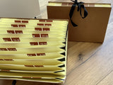 Fächermappe A5 Schwartz Recycled 25x18°