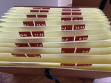 Fächermappe A5 Schwartz Recycled 25x18°