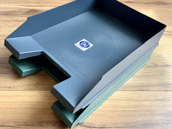 Briefablage Recyclingplastik Helit green stuff°