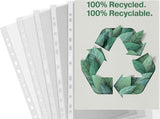Prospekthüllen A5 recycelt 100St Esselte genarbt