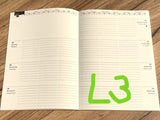 Kalender M (A5) Roterfaden 2025°