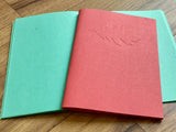 arbos A5-Heft Foglia Cartapaglia „Leaf“